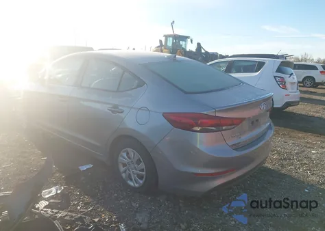 2017 Hyundai Elantra Se из США, поврежденный, VIN 5NPD74LF2HH208612
